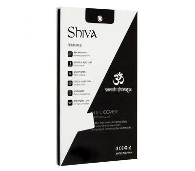 Захисне 3D скло для iPhone Xs Max / 11 Pro Max Shiva чорне 2608986