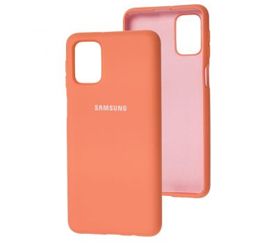 Чохол для Samsung Galaxy M31s (M317) Silicone Full персиковий / peach