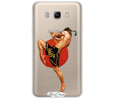 Чохол для Samsung Galaxy J510 (J5 2016) Mixcase бойові мистецтва дизайн 12