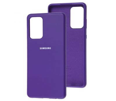Чохол для Samsung Galaxy A72 (A726) Silicone Full фіолетовий / purple