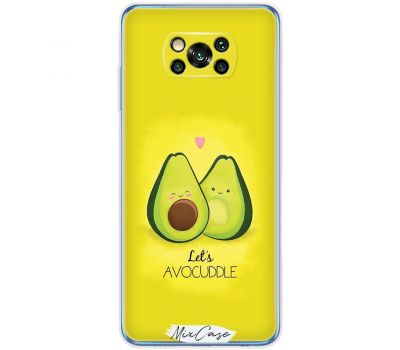Чохол для Xiaomi Poco X3 / X3 Pro Mixcase авокадо дизайн 2