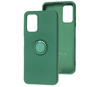 Чохол для Xiaomi Poco M3/Redmi 9T WAVE Color Ring зелений / dark green