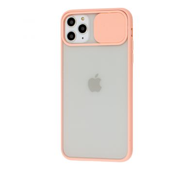 Чохол для iPhone 11 Pro Max LikGus Camshield camera protect рожевий