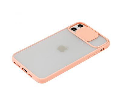 Чохол для iPhone 11 Pro Max LikGus Camshield camera protect рожевий 2610462