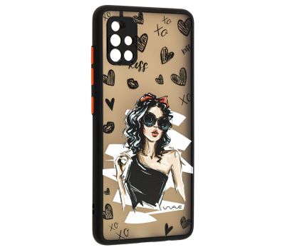 Чохол для Samsung Galaxy A51 (A515) / M40s Wave Cartoon black dress