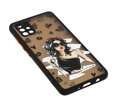 Чохол для Samsung Galaxy A51 (A515) / M40s Wave Cartoon black dress 2610087