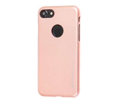 Чохол Mercury iJelly Metal для iPhone 7/8 рожеве золото
