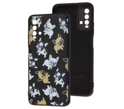 Чохол для Xiaomi Redmi 9T Wave Fancy pug/black