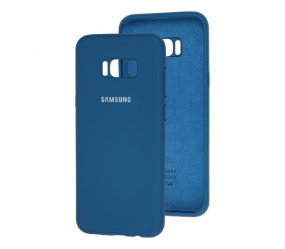 Чохол для Samsung Galaxy S8+ (G955) Silicone Full синій
