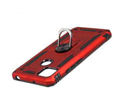 Чохол для Xiaomi Redmi 9C / 10A Serge Ring ударостійкий червоний 2614935