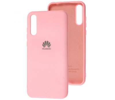 Чохол для Huawei P Smart S / Y8p Silicone Full рожевий / pink