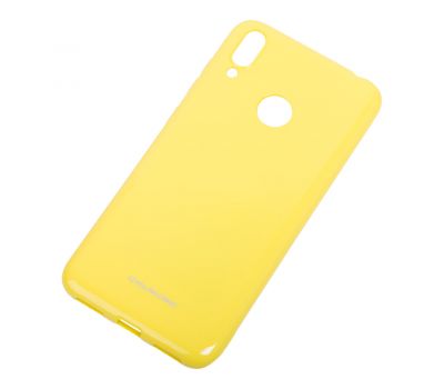 Чохол для Huawei Y7 2019 Molan Cano глянець жовтий 2617850