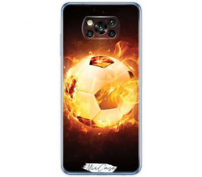 Чохол для Xiaomi Poco X3 / X3 Pro Mixcase футбол дизайн 1