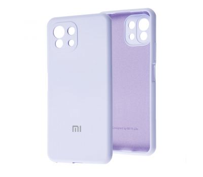 Чохол для Xiaomi Mi 11 Lite Full camera бузковий / dasheen