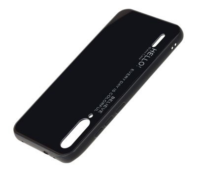 Чохол для Xiaomi  Mi A3 Pro / Mi CC9 Hello glass чорний 2619034