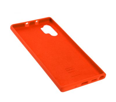 Чохол для Samsung Galaxy Note 10+ (N975) Silicone Full помаранчевий 2620371
