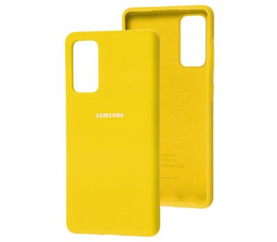 Чохол для Samsung Galaxy S20 FE (G780) Silicone Full жовтий