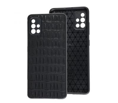 Чохол для Samsung Galaxy A51 (A515) Leather case кроко