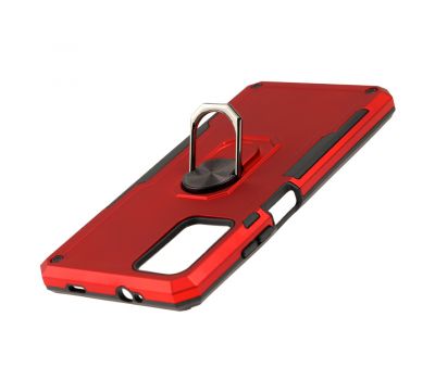 Чохол для Xiaomi Poco M3 / Redmi 9T Serge Ring ударостійкий червоний 2625899