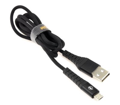 Кабель USB Moxom MX-CB15 microUSB 2.4A чорний 2629797