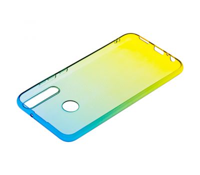 Чохол для Huawei P40 Lite E Gradient Design жовто-зелений 2630598