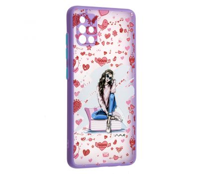 Чохол для Samsung Galaxy A51 (A515) / M40s Wave Cartoon heart overload