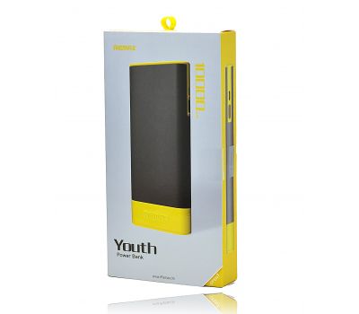 Зовнішній акумулятор Power Bank Remax Youth RPL-19 10000mAh black yellow