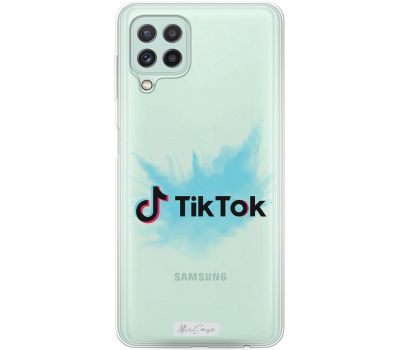 Чохол для Samsung Galaxy A22 (A225) / M32 (M325) TikTok лого