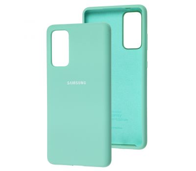 Чохол для Samsung Galaxy S20 FE (G780) Silicone Full бірюзовий / ice blue