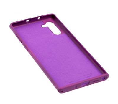 Чохол для Samsung Galaxy Note 10 (N970) Silicone Full фіолетовий / grape 2632924