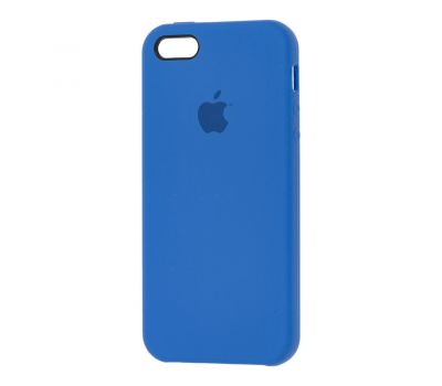 Чохол silicone case для iPhone 5 синій