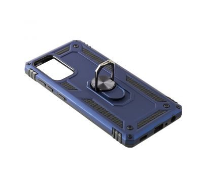 Чохол для Samsung Galaxy A52 Serge Ring ударостійкий синій 2636578