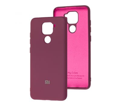 Чохол для Xiaomi Redmi Note 9 My Colors бордовий / maroon