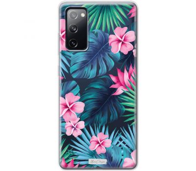 Чохол для Samsung Galaxy S20 FE (G780) MixCase квіти екзотичні