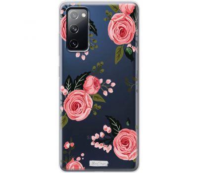 Чохол для Samsung Galaxy S20 FE (G780) MixCase квіти рожеві троянди