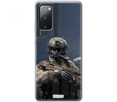 Чохол для Samsung Galaxy S20 FE (G780) Mixcase військові солдати в амуніції