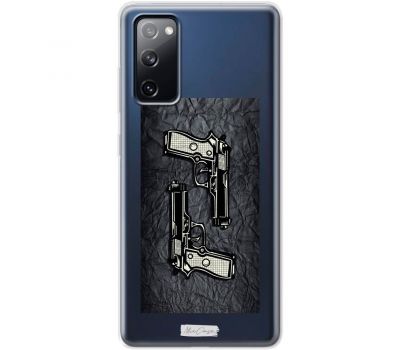 Чохол для Samsung Galaxy S20 FE (G780) Mixcase військові пістолети