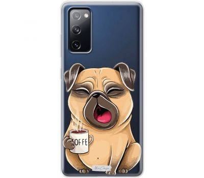 Чохол для Samsung Galaxy S20 FE (G780) MixCase собачка з кавою