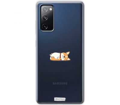 Чохол для Samsung Galaxy S20 FE (G780) MixCase собачки корги спить