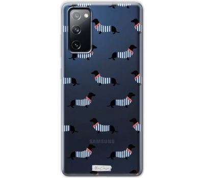 Чохол для Samsung Galaxy S20 FE (G780) MixCase собачки такса в тільнику