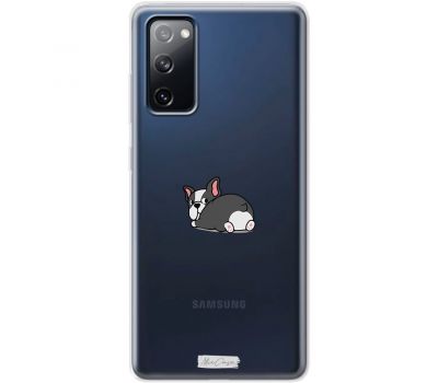 Чохол для Samsung Galaxy S20 FE (G780) MixCase собачки маленький бульдожка