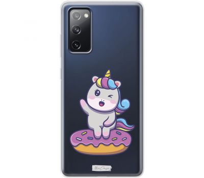 Чохол для Samsung Galaxy S20 FE (G780) MixCase тварини єдиноріг з булочкою