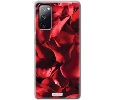 Чохол для Samsung Galaxy S20 FE (G780) Mixcase для закоханих червона троянда