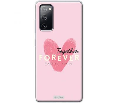 Чохол для Samsung Galaxy S20 FE (G780) Mixcase для закоханих forever