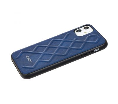 Чохол для iPhone 11 Jesco Leather синій 2643108