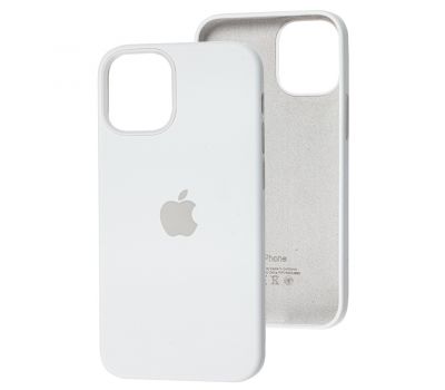 Чохол для iPhone 12 Pro Max Full Silicone case білий