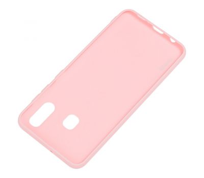 Чохол для Samsung Galaxy A20/A30 SMTT рожевий 2644947