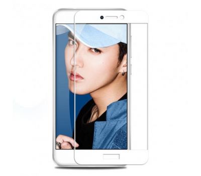 Скло 3D для Huawei P8 Lite 2017 Mocolo білий