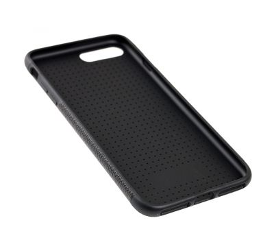 Чохол для iPhone 7 Plus / 8 Plus Grainy Leather чорний 2646763