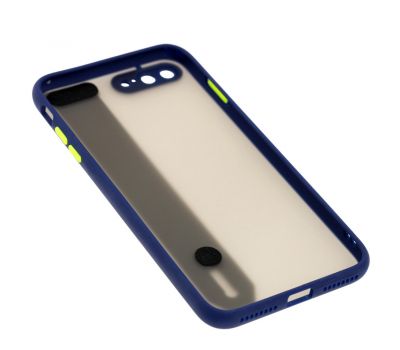Чохол для iPhone 7 Plus / 8 Plus WristBand LV синій / зелений 2646758